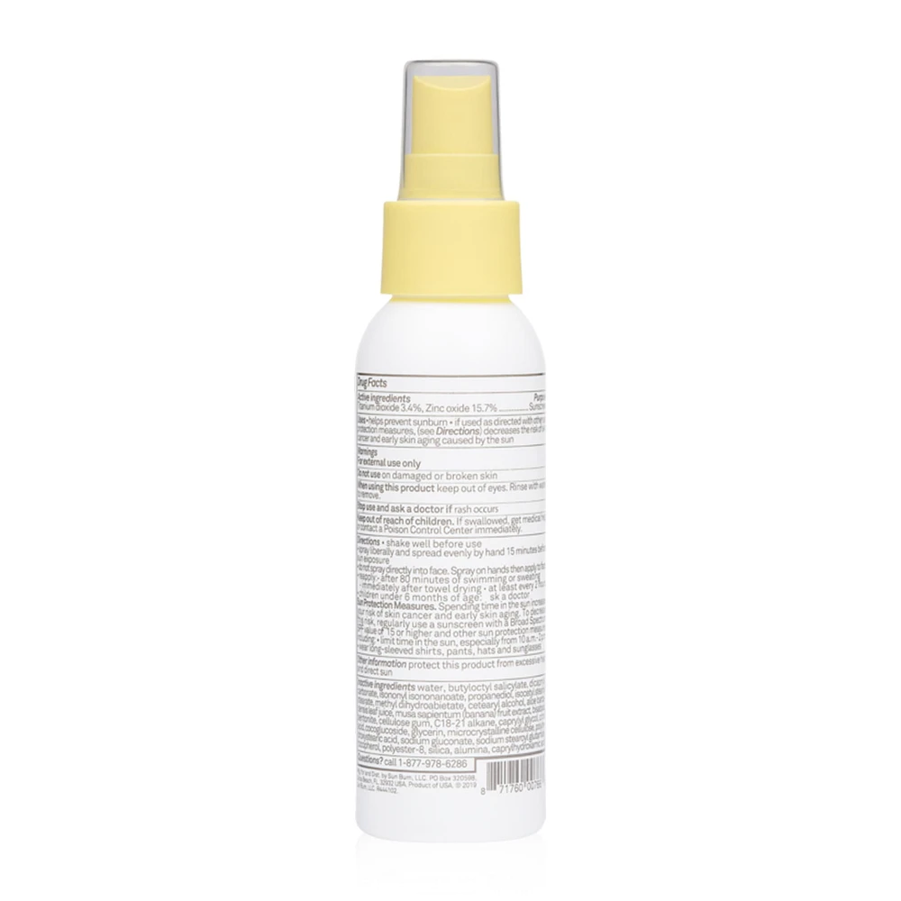 Crème Solaire Minéral Vaporisateur FPS 50 Sans Fragrance