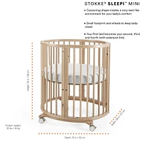 Stokke® Sleepi™ Mini​ Crib Bundle with Mattress​ V3
