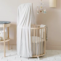Stokke® Sleepi™ Mini Bed Skirt Pehr V3 - Grey
