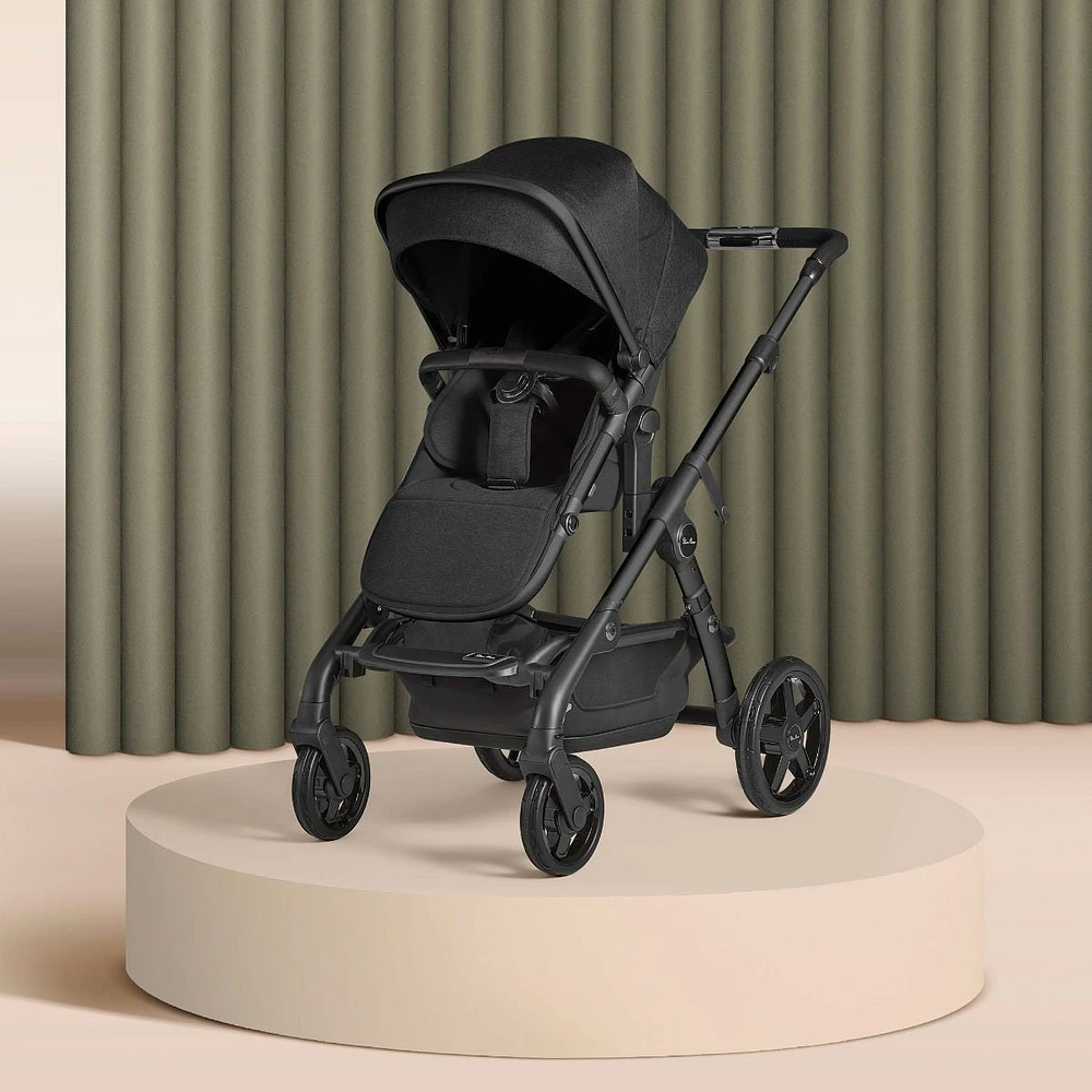 Wave Double Stroller - Onyx