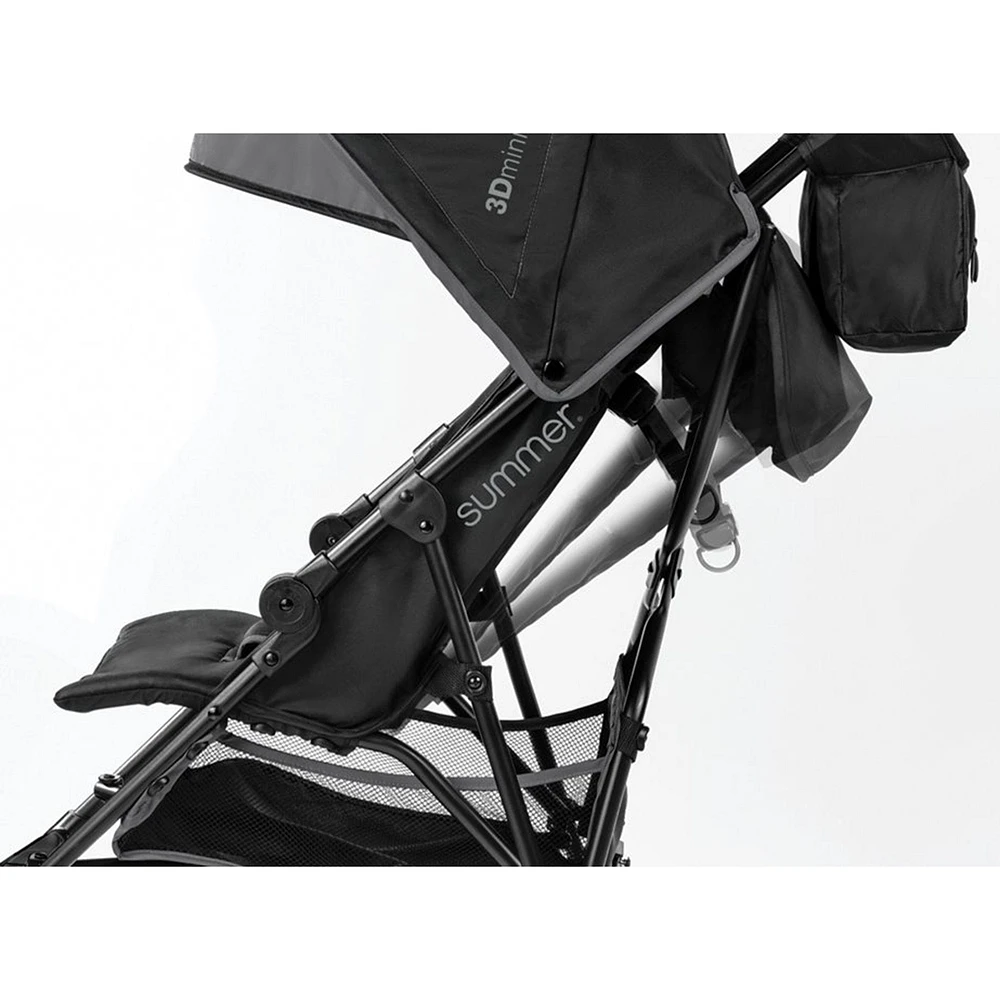  Summer 3D Mini Convenience Stroller - Gray / Black