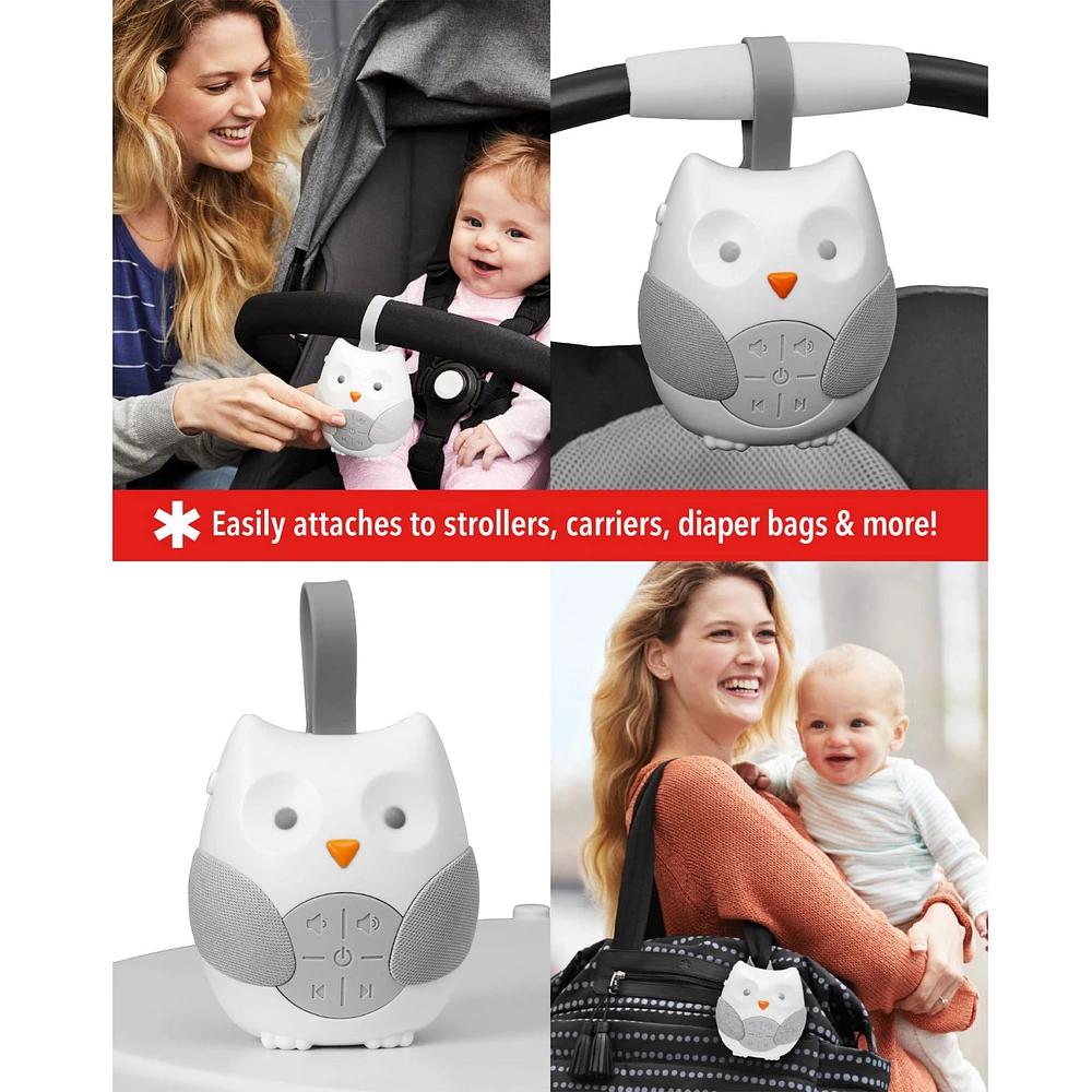 Stroll & Go Portable Baby Sound Machine Owl