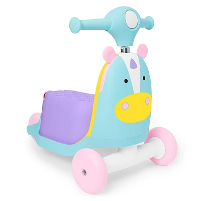 Trottinette 3-en-1 Licorne