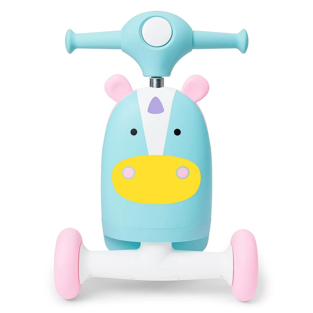 Trottinette 3-en-1 Licorne