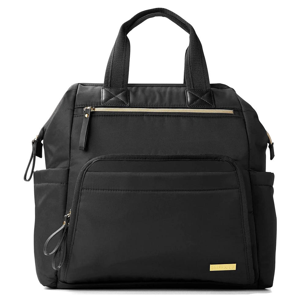 Sac à Couches à Dos - Noir
