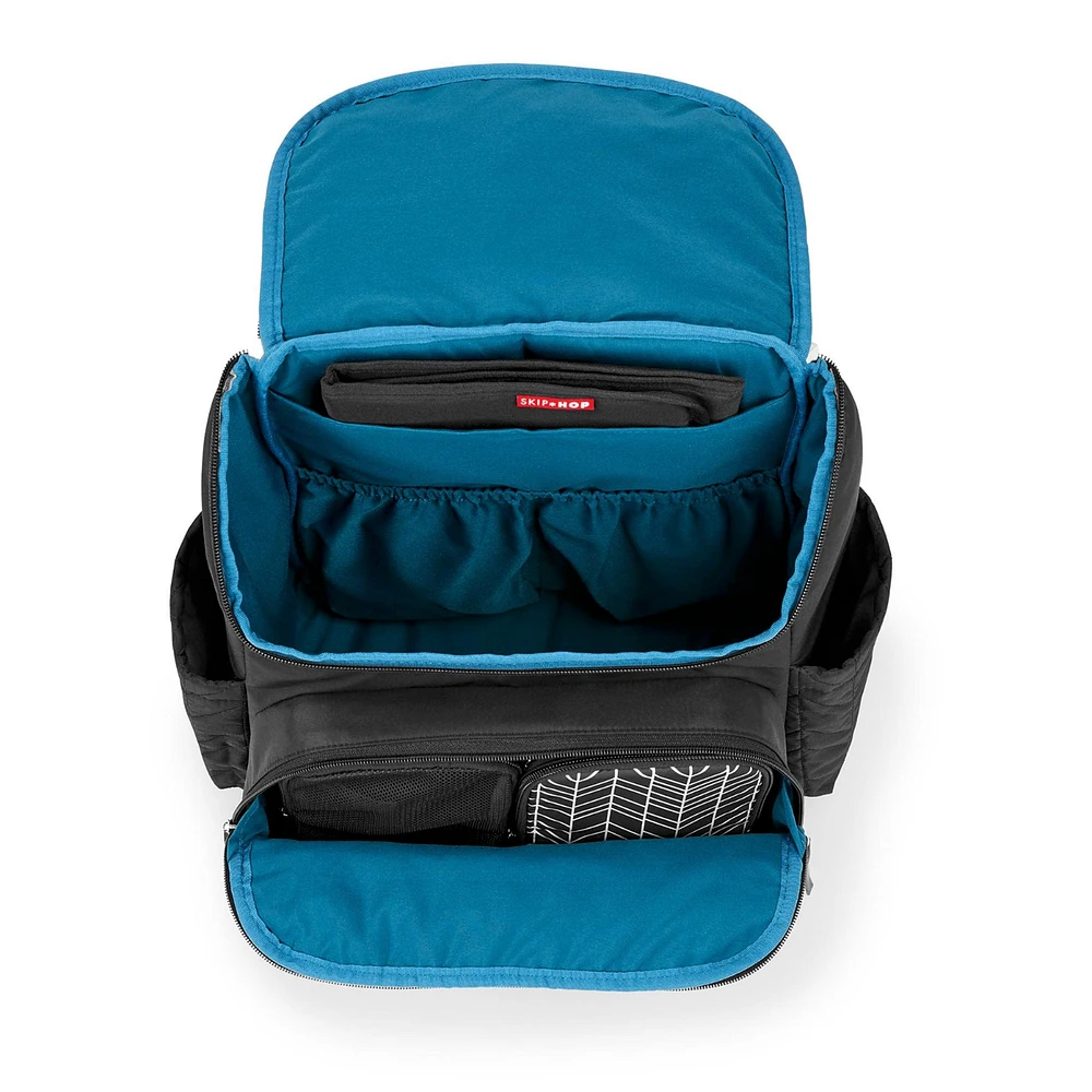 Forma Backpack Diaper Bag - Black