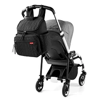 Forma Backpack Diaper Bag - Black
