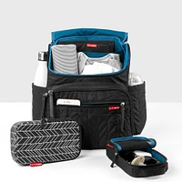 Forma Backpack Diaper Bag - Black