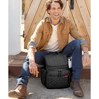 Forma Backpack Diaper Bag - Black