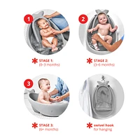 Bain 3 En 1 Smart Sling - Baleine Grise