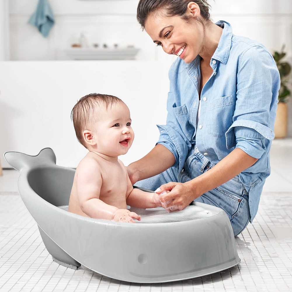 Bain 3 En 1 Smart Sling - Baleine Grise