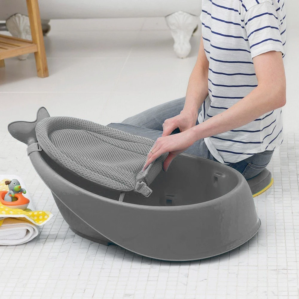 Bain 3 En 1 Smart Sling - Baleine Grise