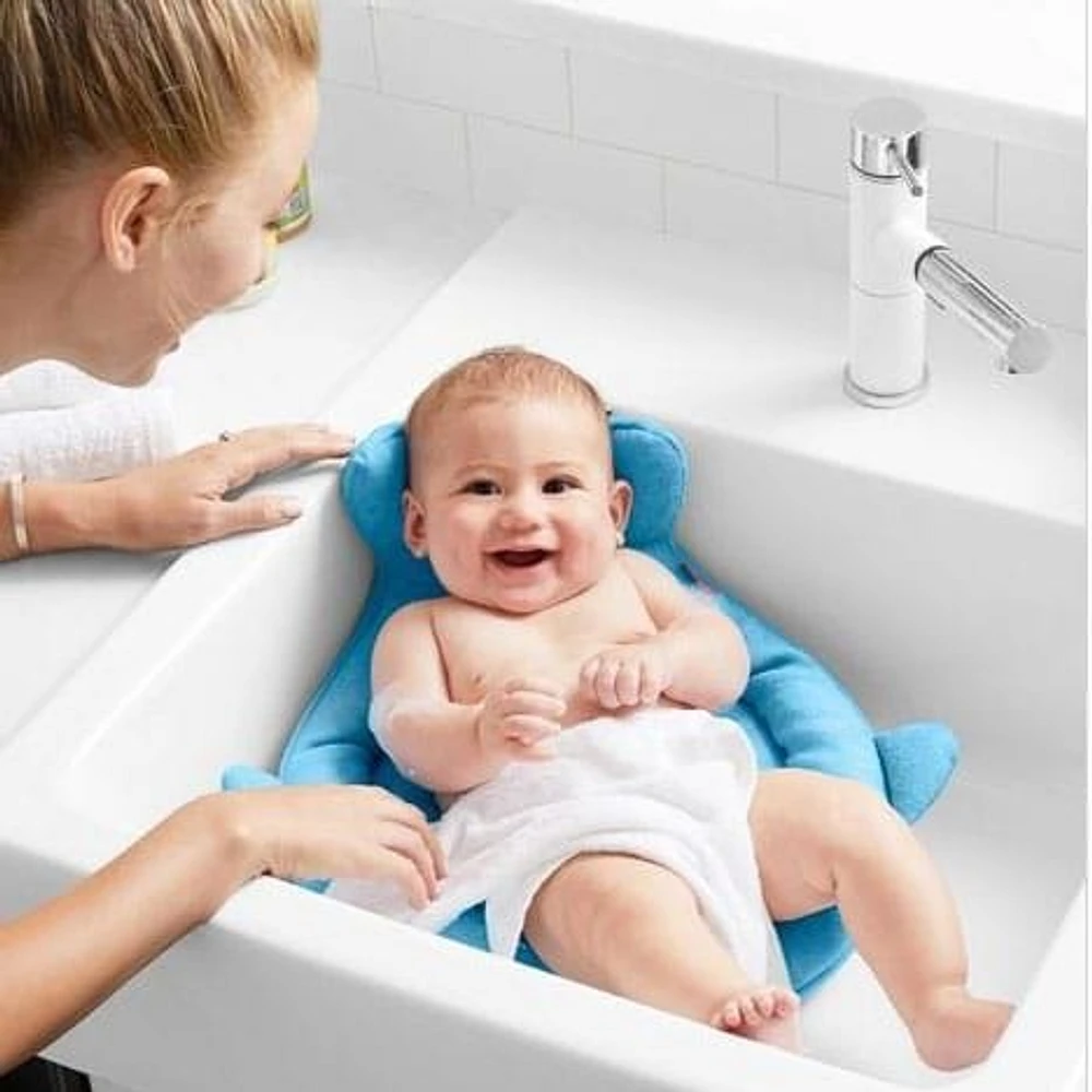 Moby SoftSpot Sink Bather - Blue