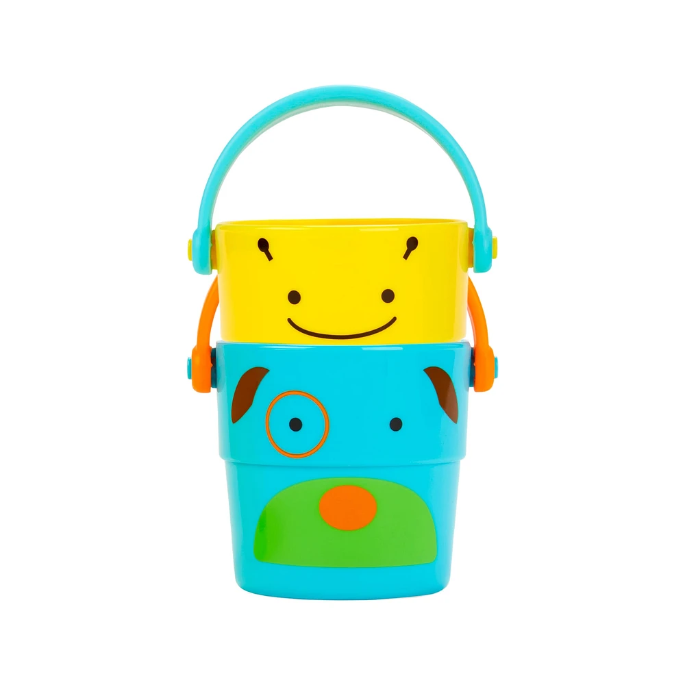 Zoo Stack And Pour Buckets Set of 5