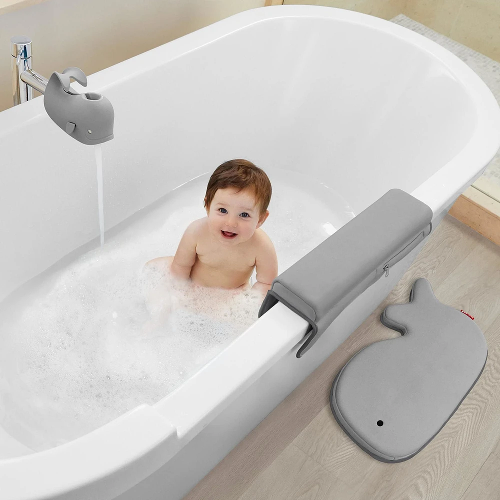 Ensemble de Bain Baleine Gris Paquet de 4