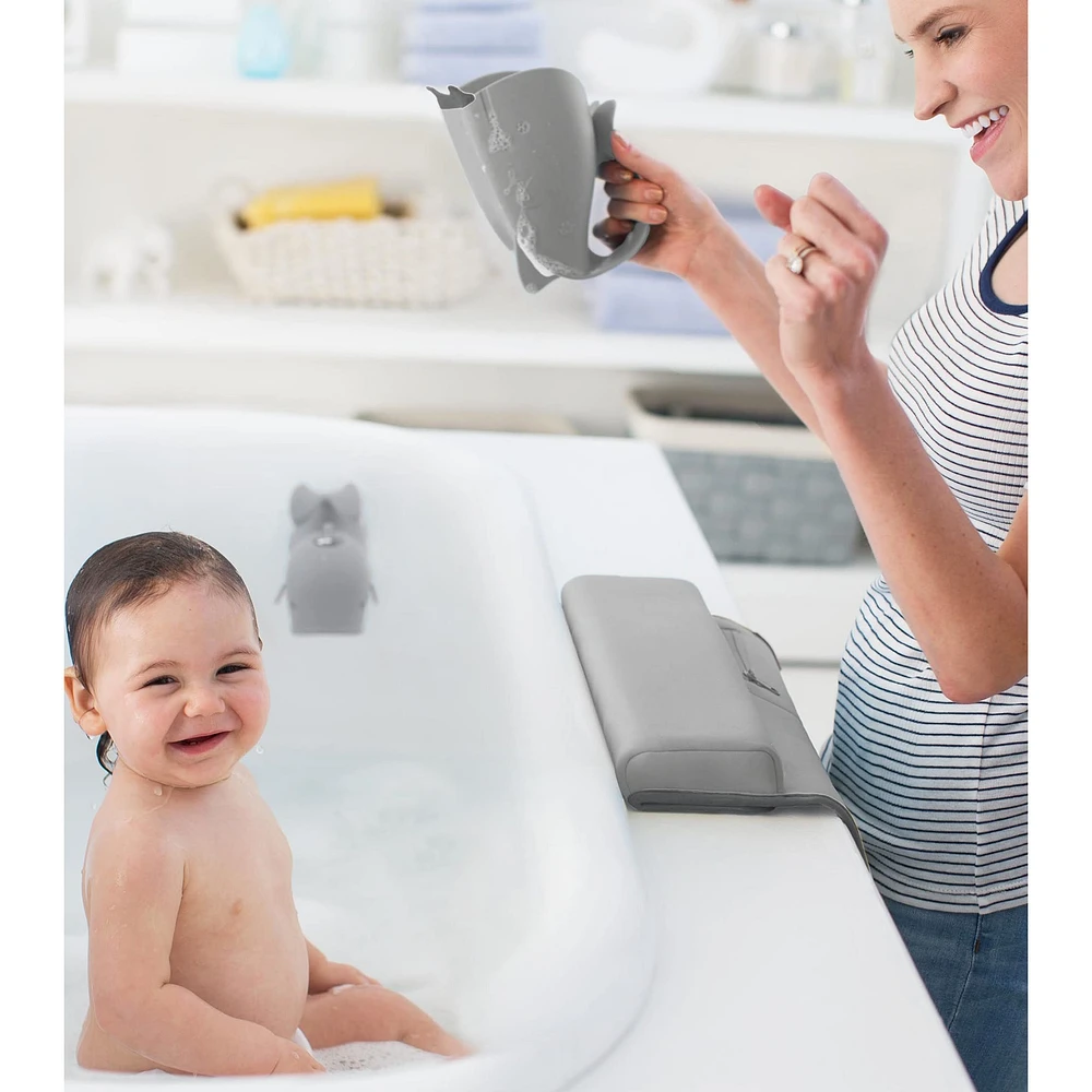 Ensemble de Bain Baleine Gris Paquet de 4