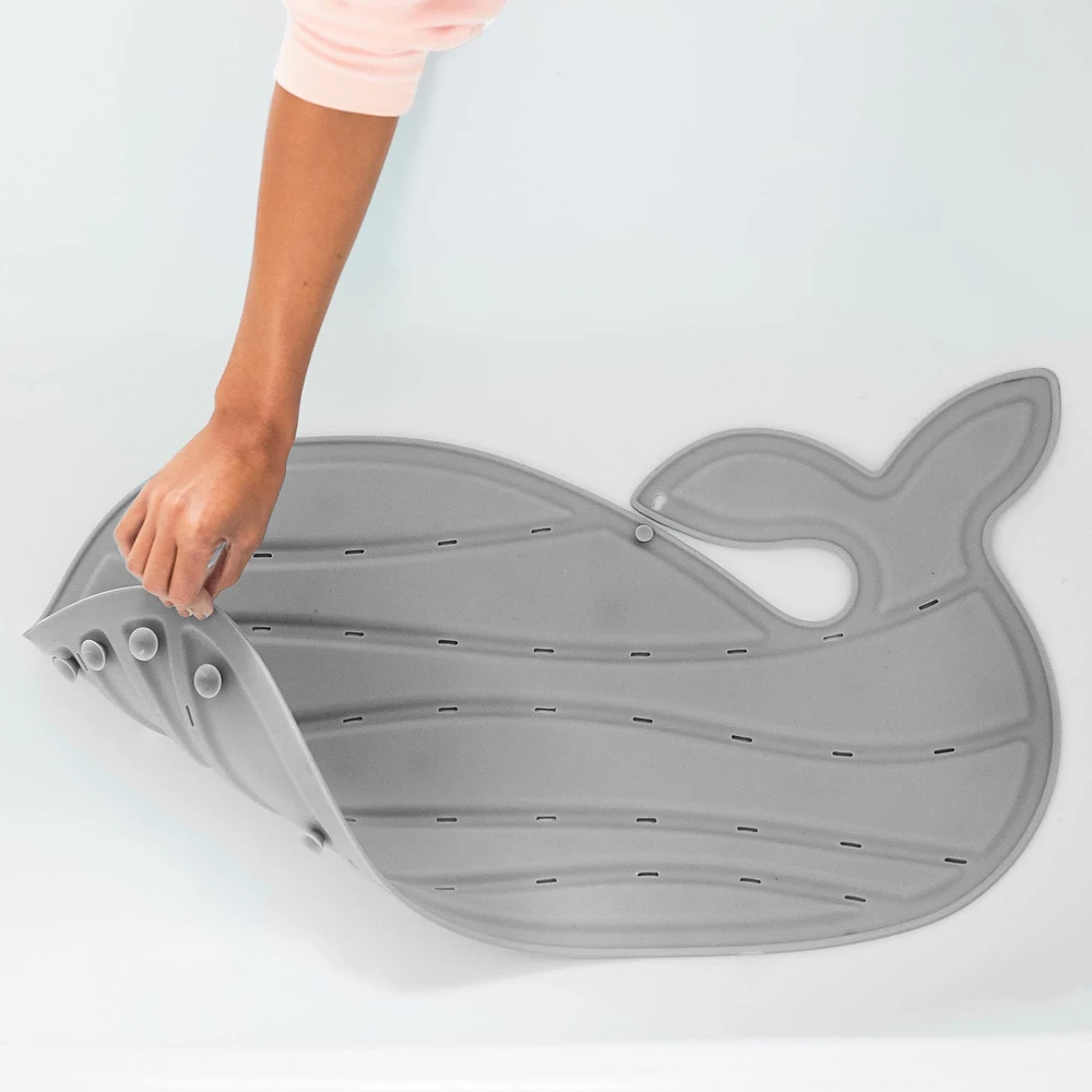 Moby Bath Mat - Gray