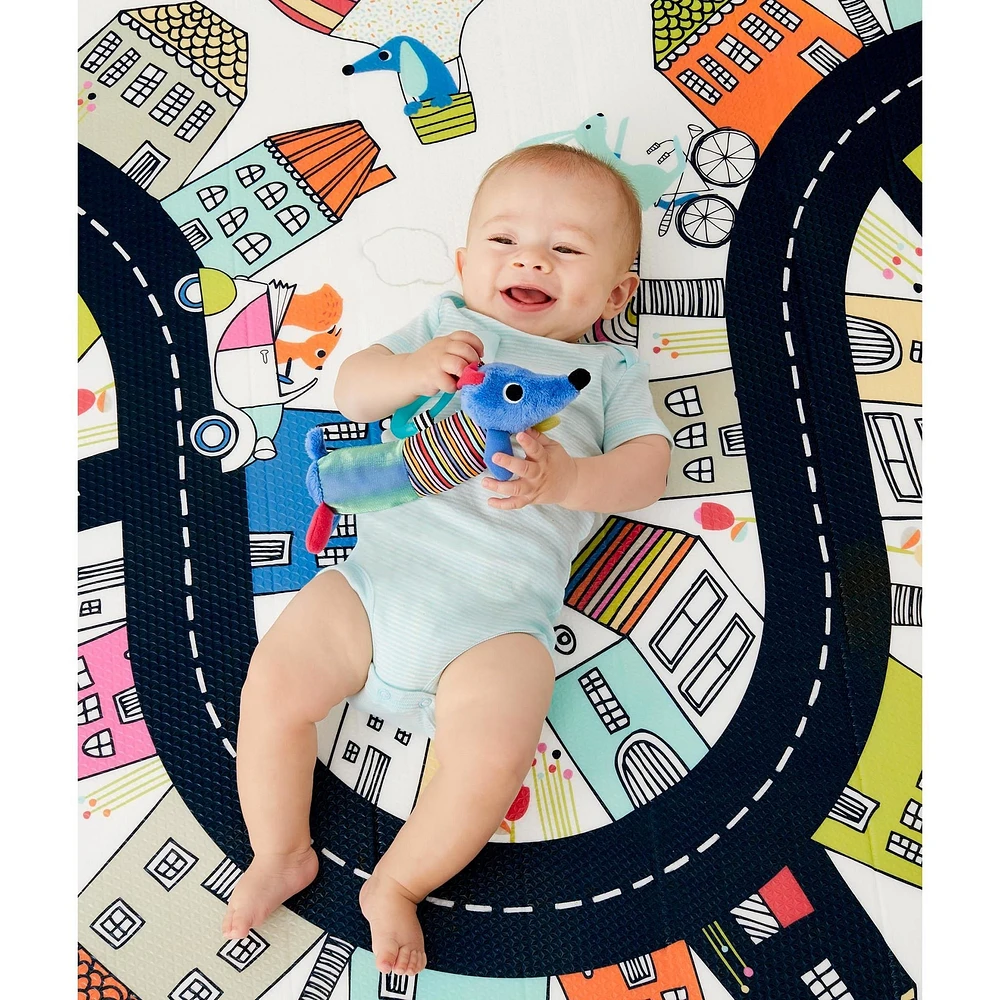 Doubleplay Reversible Playmat - Vibrant Village