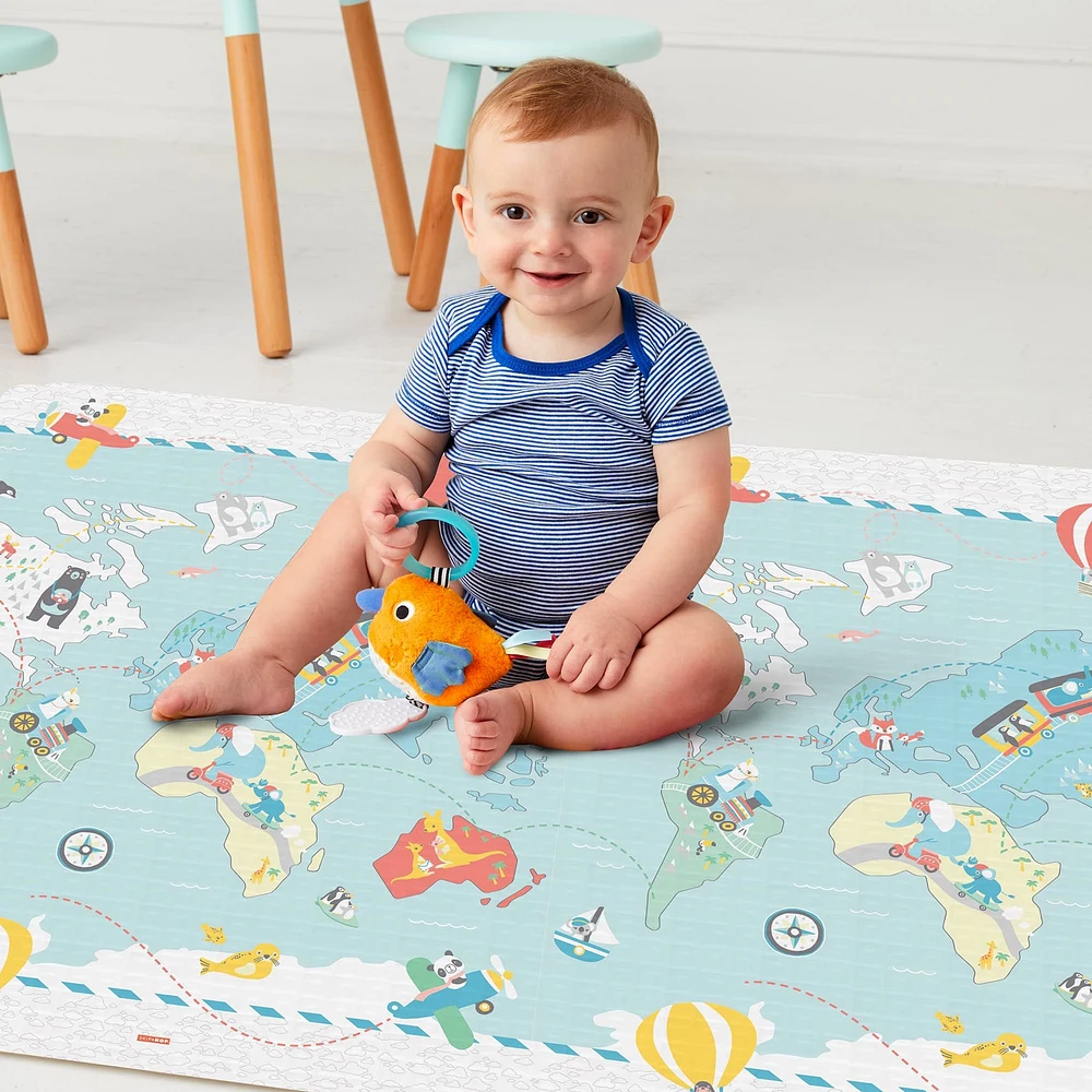 Tapis de Jeux Réversible - Little Travelers