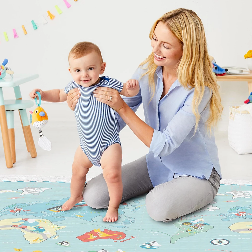 Tapis de Jeux Réversible - Little Travelers