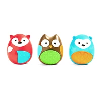 Explore and More Egg Rattles Baby Toy Trio - Multi Animals