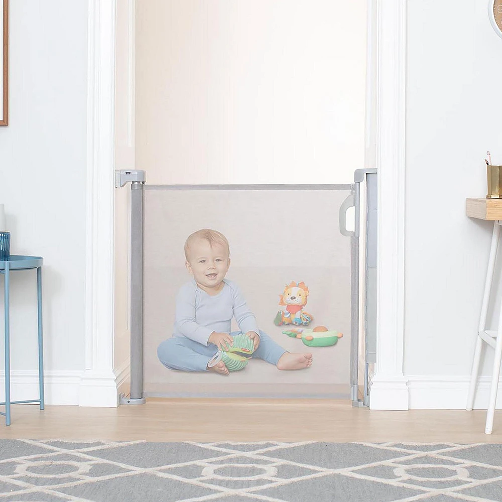 Retractable Mesh Gate