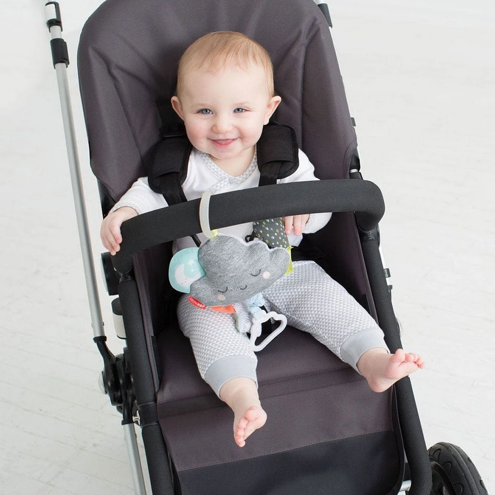 Silver Lining Cloud Jitter Stroller Baby Toy