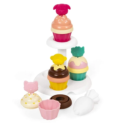 Ensemble de Petits Gâteaux à Trier et Empiler