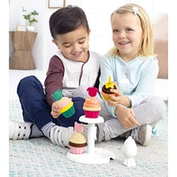 Ensemble de Petits Gâteaux à Trier et Empiler