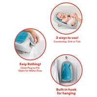 Bain Inclinable Moby - Gris / Bleu