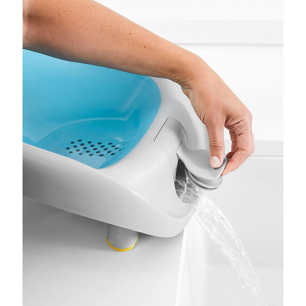 Bain Inclinable Moby - Gris / Bleu
