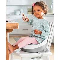 Sleek Seat Booster - Grey / White
