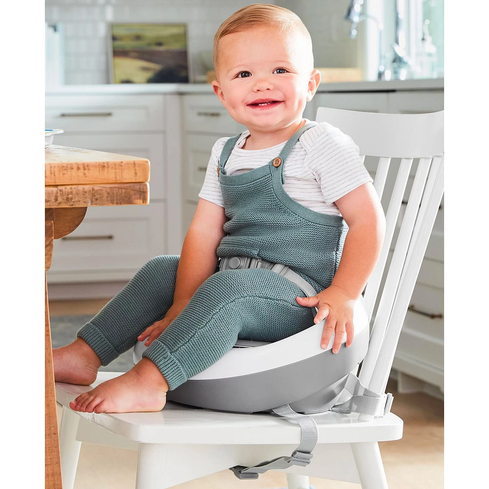 Sleek Seat Booster - Grey / White