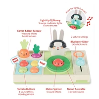 Farmstand Let The Beet Drop DJ Set Baby Musical Toy
