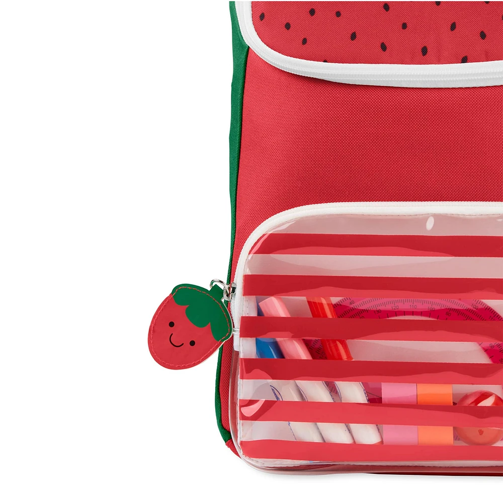 Sac à Dos Zoo - Grand - Fraise