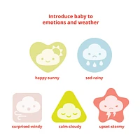 Silver Lining Cloud Feelings Shape Sorter Baby Toy