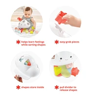 Silver Lining Cloud Feelings Shape Sorter Baby Toy