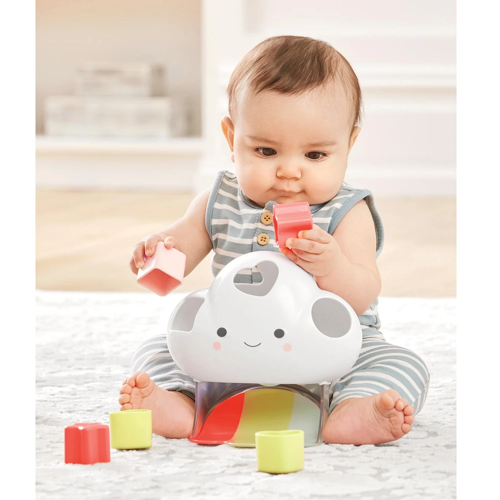 Silver Lining Cloud Feelings Shape Sorter Baby Toy