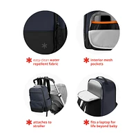 Sac à Couches à Dos Flex - Marine