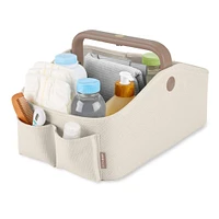 Nursery Style Light-Up Diaper Caddy - Oat