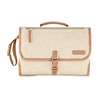 Pronto Signature Changing Station - Beige Swirl Dot