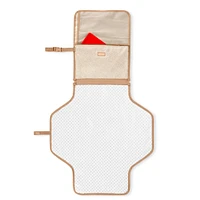 Pronto Signature Changing Station - Beige Swirl Dot