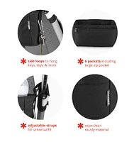 Grab & Go Ultra Stroller Organizer - Black