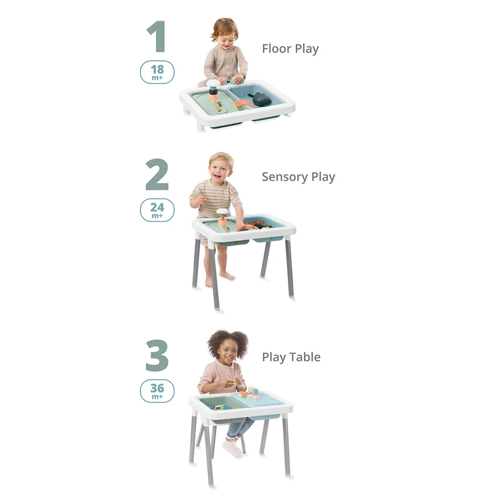 Table Sensorielle Discoverosity 3-en-1