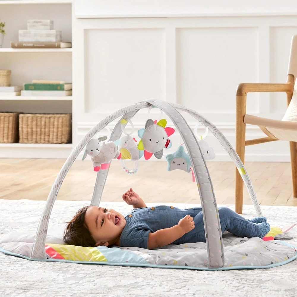 Silver Lining Cloud Activity Gym - Grey
