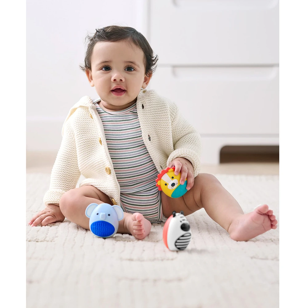 Baby Jungle Beats Baby Egg Shaker Set of 3