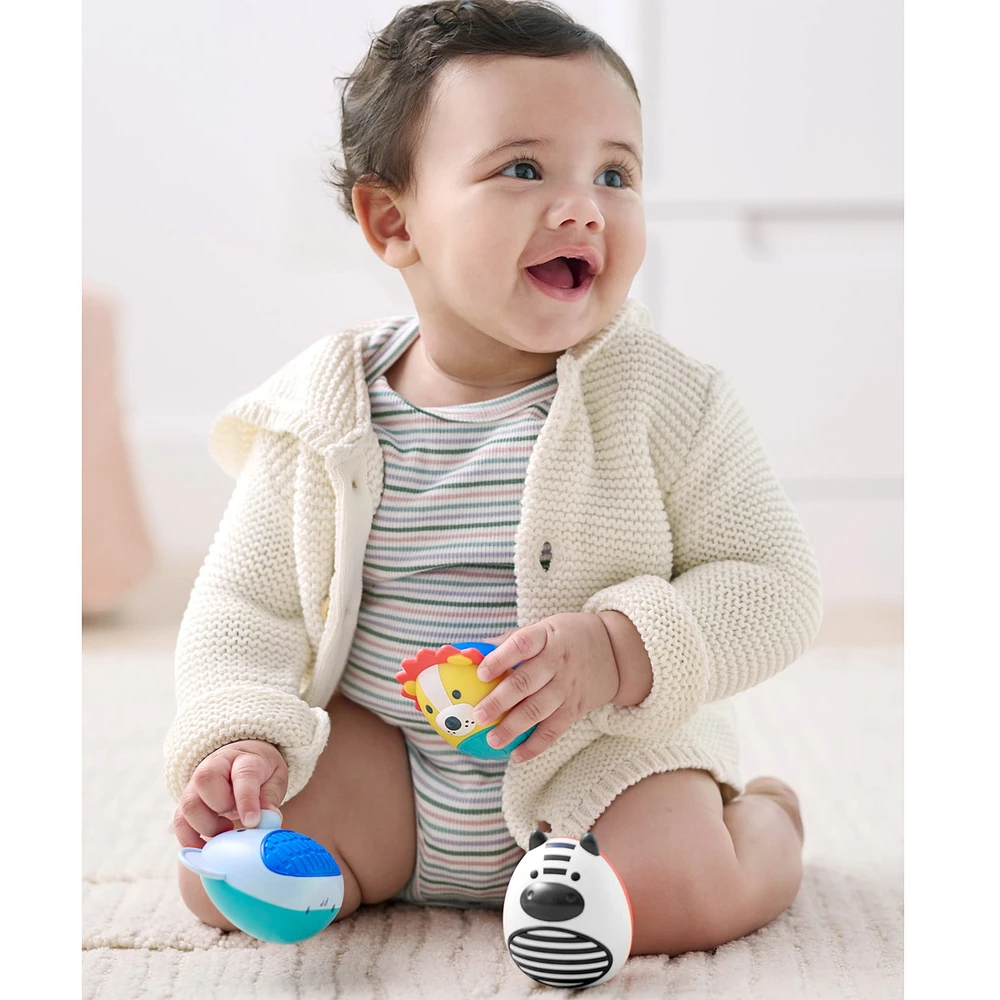 Baby Jungle Beats Baby Egg Shaker Set of 3