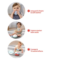 Baby Stack & Crawl 4-in-1 Crab Baby Crawl Toy