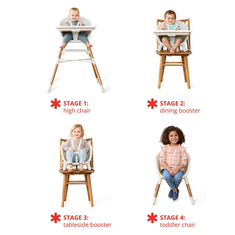 Chaise Haute 4-en-1 - Avoine