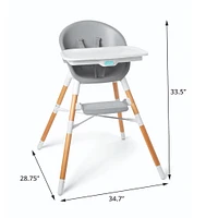 Chaise Haute 4-en-1 - Avoine